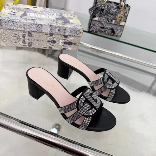 Replica Christian Dior Slippers For Women #1409337 $88.00 USD for Wholesale