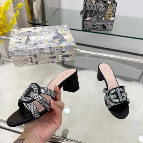 Replica Christian Dior Slippers For Women #1409337 $88.00 USD for Wholesale