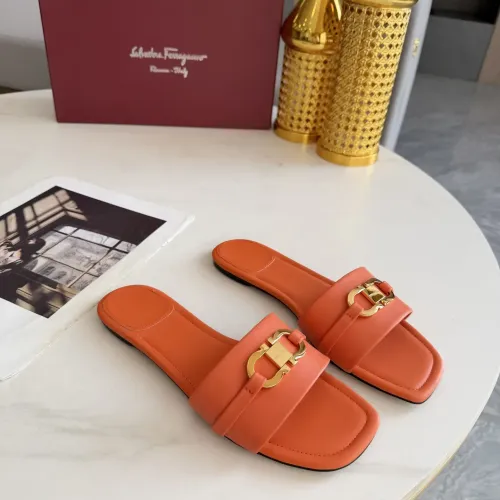 Replica Salvatore Ferragamo Slippers For Women #1409344 $82.00 USD for Wholesale