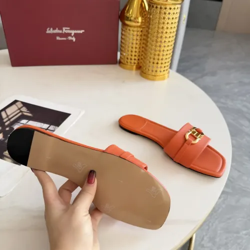 Replica Salvatore Ferragamo Slippers For Women #1409344 $82.00 USD for Wholesale