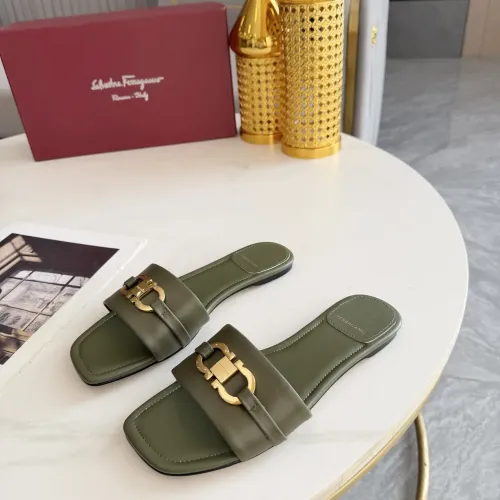 Cheap Salvatore Ferragamo Slippers For Women #1409346, $$82.00 USD On Salvatore Ferragamo Slippers