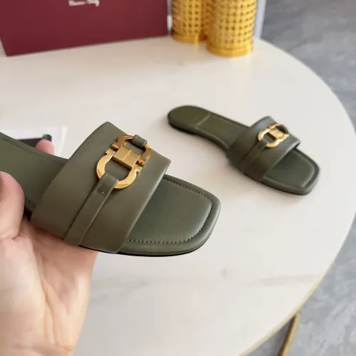 Replica Salvatore Ferragamo Slippers For Women #1409346 $82.00 USD for Wholesale
