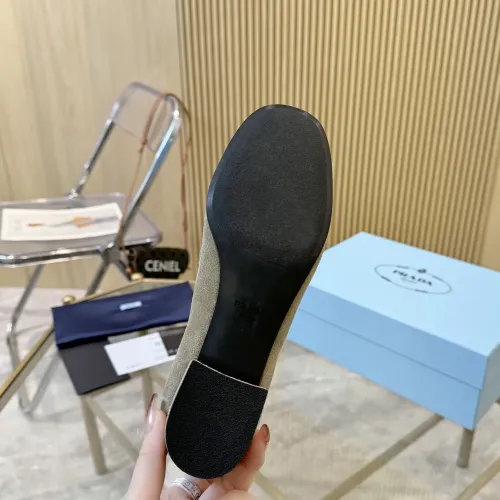 Replica Prada Leather Shoes For Women #1409383 $102.00 USD for Wholesale