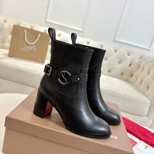 Replica Christian Louboutin Boots For Women #1409402 $115.00 USD for Wholesale