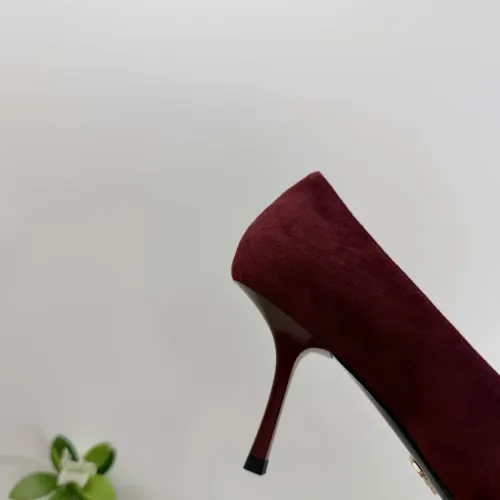 Replica Prada High-heeled Shoes For Women #1409431 $102.00 USD for Wholesale