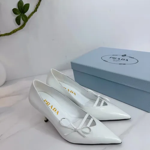Cheap Prada High-heeled Shoes For Women #1409434, $$102.00 USD On Prada High-heeled Shoes