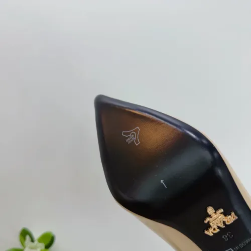Replica Prada High-heeled Shoes For Women #1409435 $102.00 USD for Wholesale