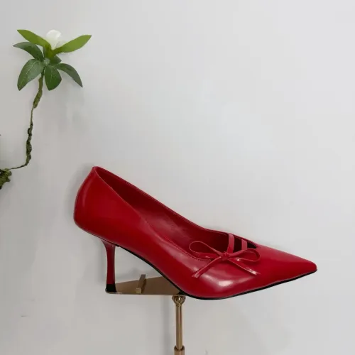 Replica Prada High-heeled Shoes For Women #1409436 $102.00 USD for Wholesale