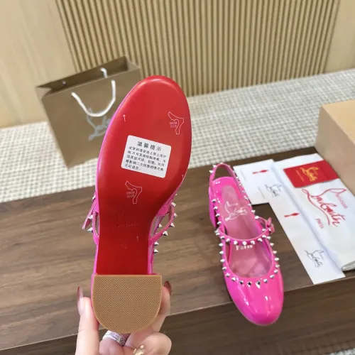 Replica Christian Louboutin Sandal For Women #1409458 $102.00 USD for Wholesale