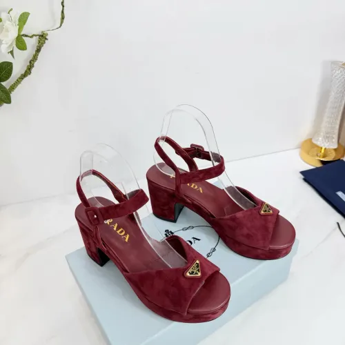 Replica Prada Sandal For Women #1409476 $105.00 USD for Wholesale