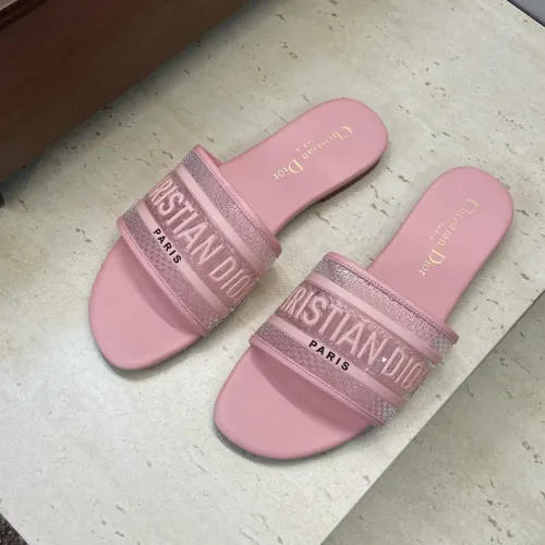 Replica Christian Dior Slippers For Women #1409484 $72.00 USD for Wholesale