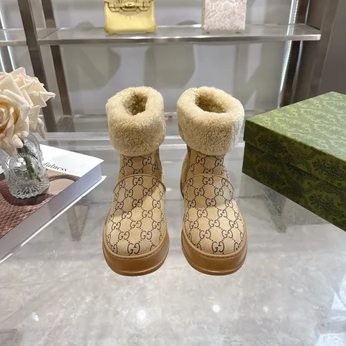 Replica Gucci Boots For Women #1409499 $118.00 USD for Wholesale
