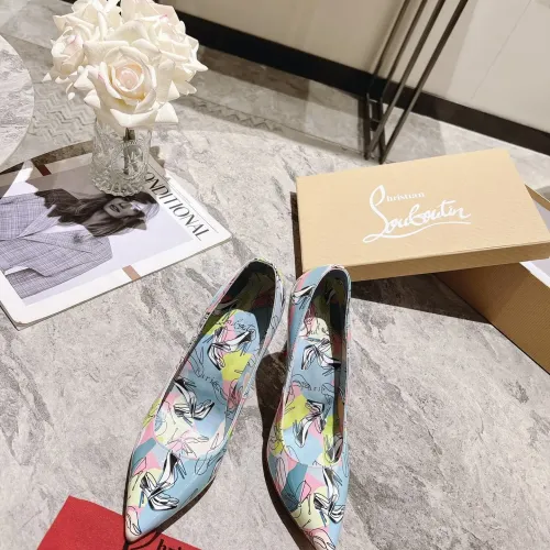 Replica Christian Louboutin High-heeled shoes For Women #1409502 $98.00 USD for Wholesale
