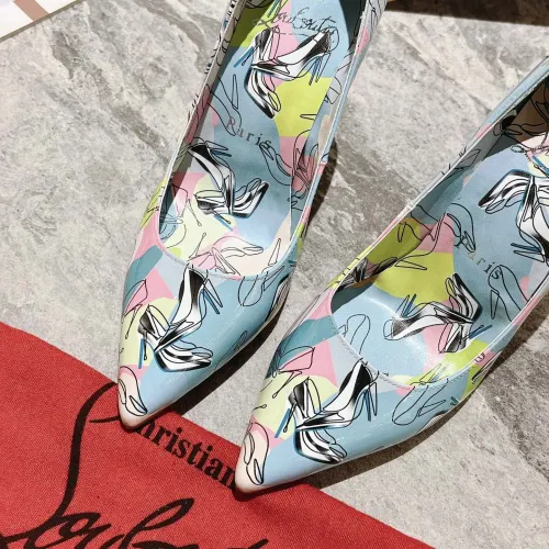Replica Christian Louboutin High-heeled shoes For Women #1409502 $98.00 USD for Wholesale