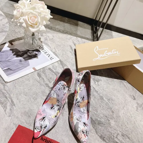 Replica Christian Louboutin High-heeled shoes For Women #1409506 $98.00 USD for Wholesale