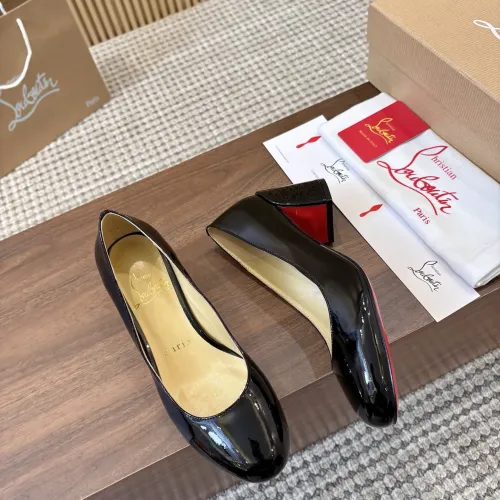 Replica Christian Louboutin High-heeled shoes For Women #1409516 $98.00 USD for Wholesale