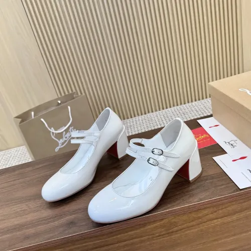 Cheap Christian Louboutin High-heeled shoes For Women #1409520, $$102.00 USD On Christian Louboutin High-heeled shoes
