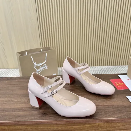 Cheap Christian Louboutin High-heeled shoes For Women #1409522, $$102.00 USD On Christian Louboutin High-heeled shoes