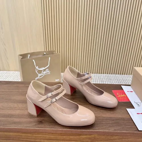 Cheap Christian Louboutin High-heeled shoes For Women #1409523, $$102.00 USD On Christian Louboutin High-heeled shoes