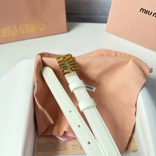 Replica MIU MIU AAA Quality Belts For Women #1409544 $52.00 USD for Wholesale