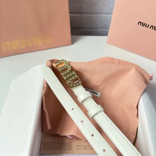 Replica MIU MIU AAA Quality Belts For Women #1409548 $52.00 USD for Wholesale
