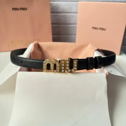 Replica MIU MIU AAA Quality Belts For Women #1409549 $52.00 USD for Wholesale