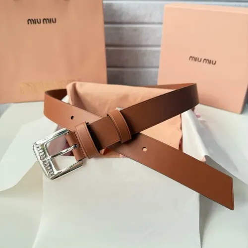 Replica MIU MIU AAA Quality Belts For Women #1409554 $52.00 USD for Wholesale