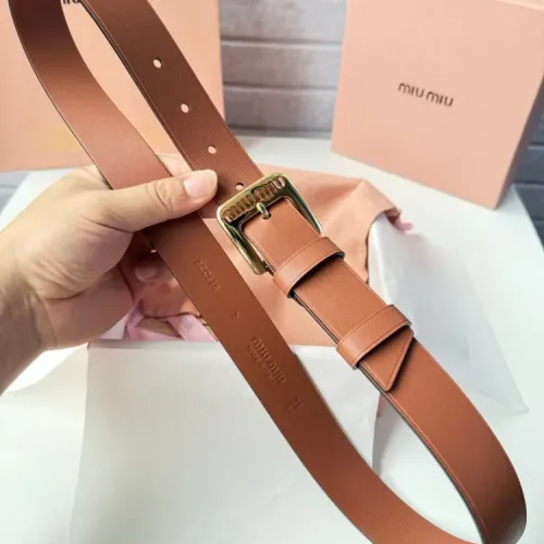 Cheap MIU MIU AAA Quality Belts For Women #1409555, $$52.00 USD On MIU MIU AAA Quality Belts