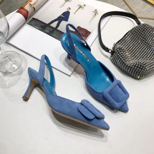 Cheap Manolo Blahnik Sandals For Women #1409567, $$98.00 USD On Manolo Blahnik Sandals