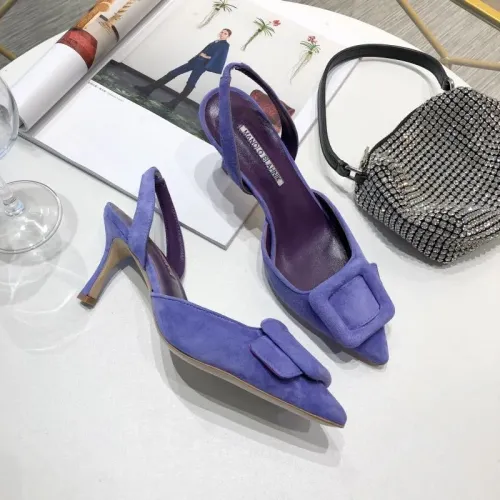 Cheap Manolo Blahnik Sandals For Women #1409568, $$98.00 USD On Manolo Blahnik Sandals