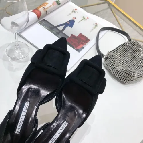 Replica Manolo Blahnik Sandals For Women #1409569 $98.00 USD for Wholesale