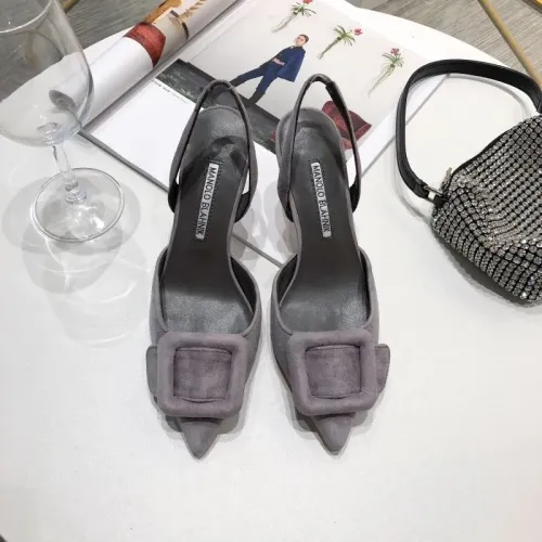 Replica Manolo Blahnik Sandals For Women #1409570 $98.00 USD for Wholesale