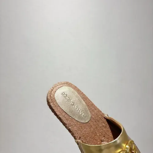Replica Dolce & Gabbana D&G Slippers For Women #1409660 $88.00 USD for Wholesale