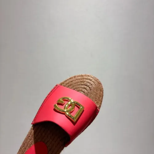 Replica Dolce & Gabbana D&G Slippers For Women #1409664 $88.00 USD for Wholesale