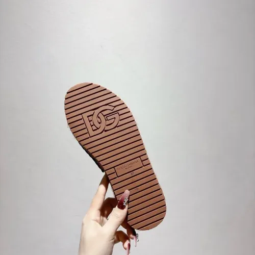 Replica Dolce & Gabbana D&G Slippers For Women #1409667 $88.00 USD for Wholesale
