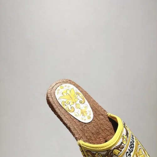 Replica Dolce & Gabbana D&G Slippers For Women #1409668 $88.00 USD for Wholesale