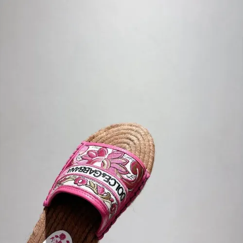 Replica Dolce & Gabbana D&G Slippers For Women #1409669 $88.00 USD for Wholesale