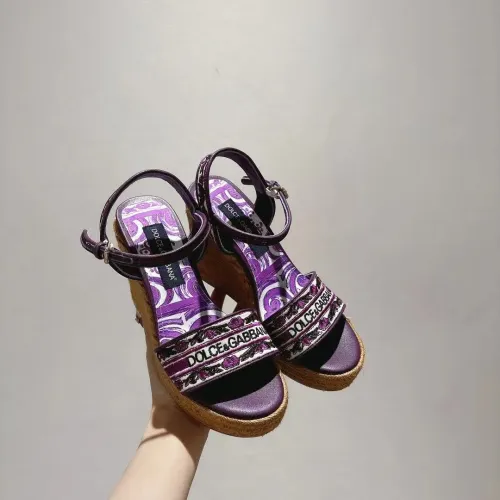 Cheap Dolce &amp; Gabbana D&amp;G Sandal For Women #1409673, $$118.00 USD On Dolce &amp; Gabbana D&amp;G Sandal
