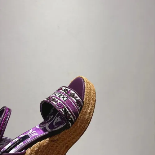 Replica Dolce & Gabbana D&G Sandal For Women #1409673 $118.00 USD for Wholesale