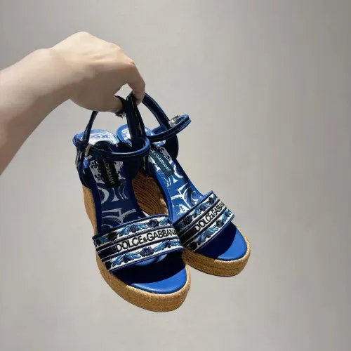Replica Dolce & Gabbana D&G Sandal For Women #1409675 $118.00 USD for Wholesale