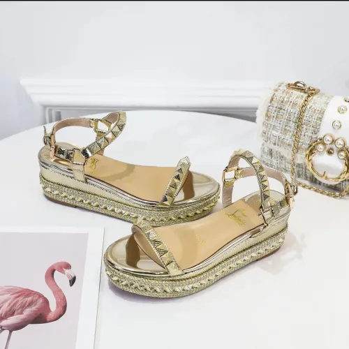 Replica Christian Louboutin CL Sandal For Women #1409702 $98.00 USD for Wholesale