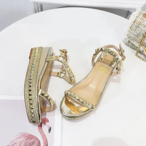 Replica Christian Louboutin CL Sandal For Women #1409702 $98.00 USD for Wholesale
