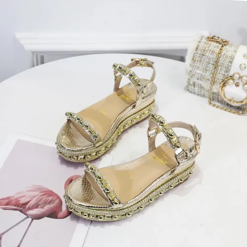 Cheap Christian Louboutin CL Sandal For Women #1409705, $$98.00 USD On Christian Louboutin CL Sandal