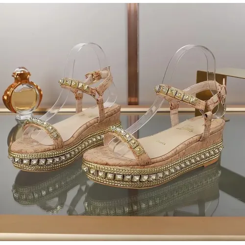 Cheap Christian Louboutin CL Sandal For Women #1409711, $$98.00 USD On Christian Louboutin CL Sandal