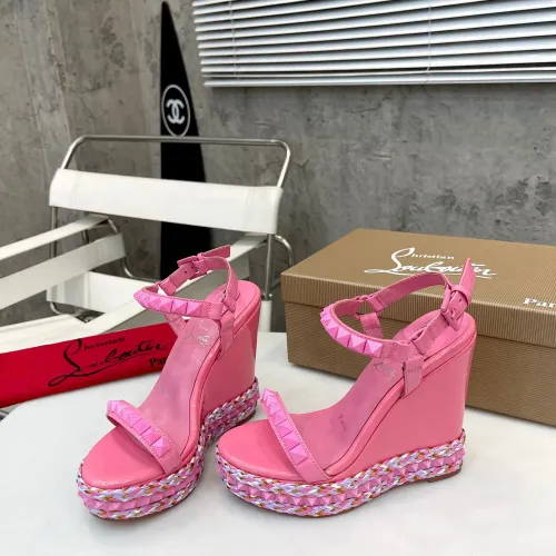 Replica Christian Louboutin CL Sandal For Women #1409742 $98.00 USD for Wholesale