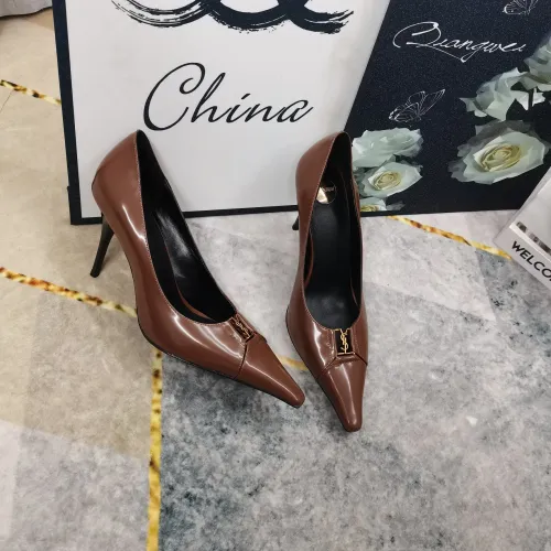 Cheap Yves Saint Laurent YSL High-Heeled Shoes For Women #1409761, $$118.00 USD On Yves Saint Laurent YSL High-Heeled Shoes
