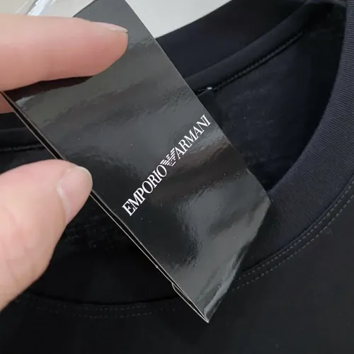 Replica Armani T-Shirts Short Sleeved For Men #1409781 $92.00 USD for Wholesale
