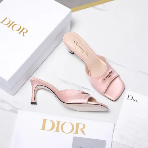 Replica Christian Dior Slippers For Women #1409950 $98.00 USD for Wholesale