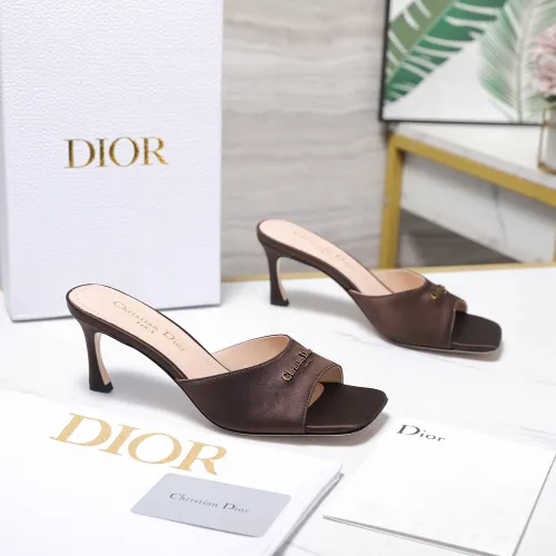 Replica Christian Dior Slippers For Women #1409951 $98.00 USD for Wholesale