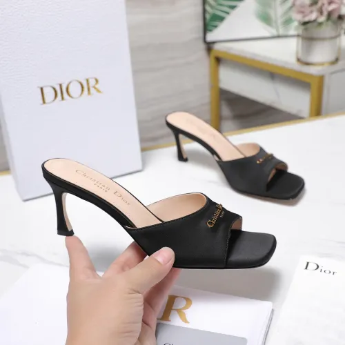 Replica Christian Dior Slippers For Women #1409952 $98.00 USD for Wholesale